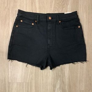 VS PINK black denim shorts - NWT